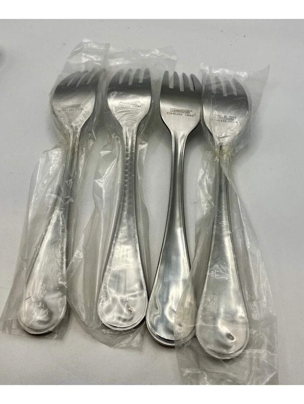 Cambridge CARIBOU Stainless China 20 Piece Set (4) 5 Piece Place Settings